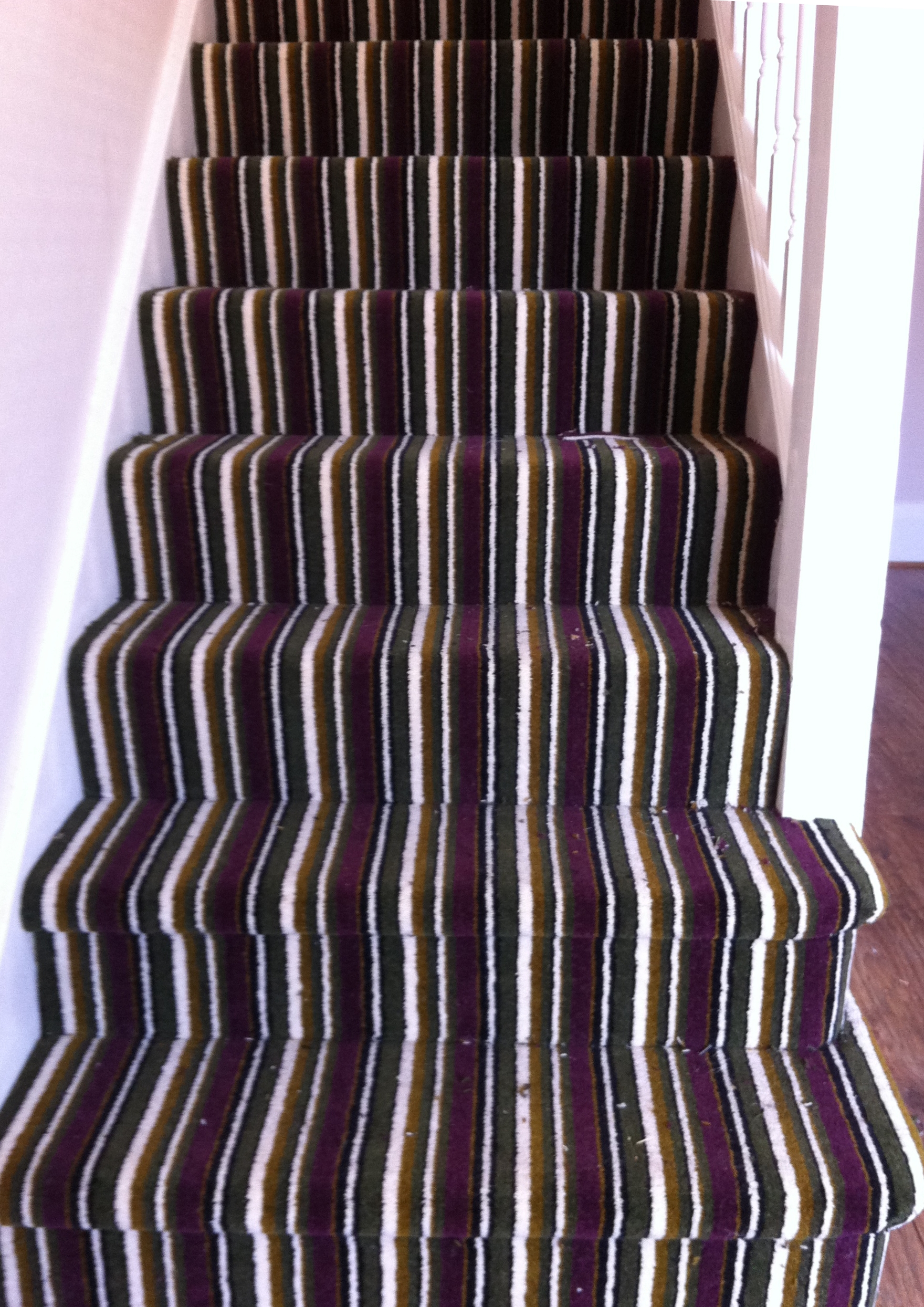 artwork stripe carpet  Modern Decorating Ideas